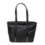 Prada Small Shoppingtote Black Nylon Canvas Tote — view 5