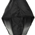 Prada Small Shoppingtote Black Nylon Canvas Tote — view 7