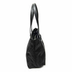 Prada Small Shoppingtote Black Nylon Canvas Tote — view 4