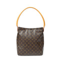 Louis Vuitton Looping Brown Monogram Canvas Shoulder