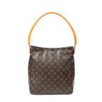 Louis Vuitton Looping Brown Monogram Canvas Shoulder