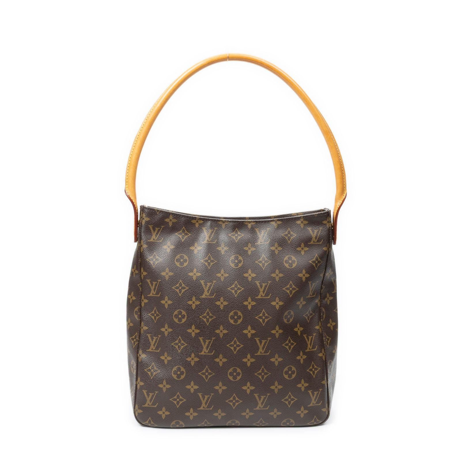 Louis Vuitton Looping Brown Monogram Canvas Shoulder