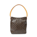 Louis Vuitton Looping Brown Monogram Canvas Shoulder — view 5