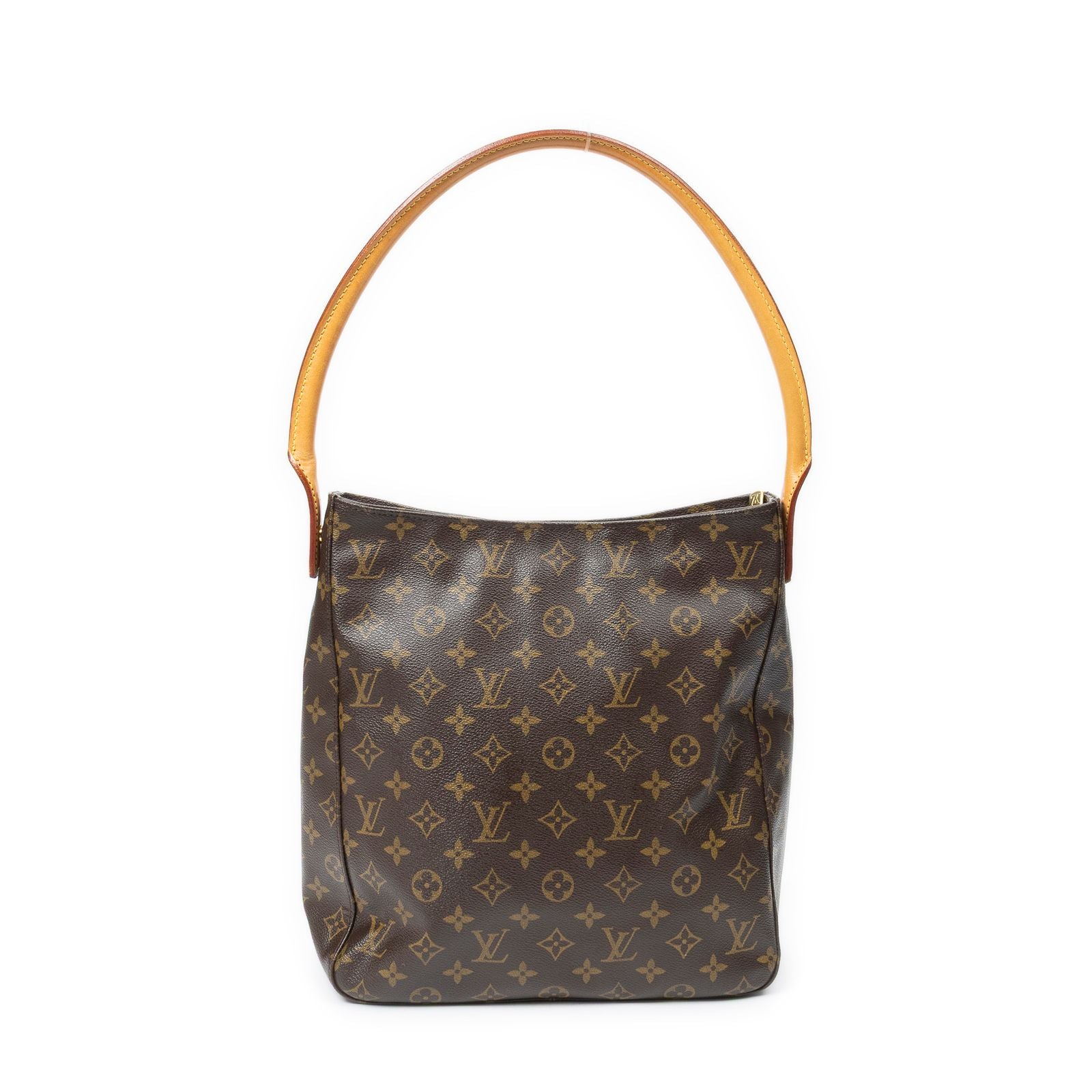 Louis Vuitton Looping Brown Monogram Canvas Shoulder — view 5
