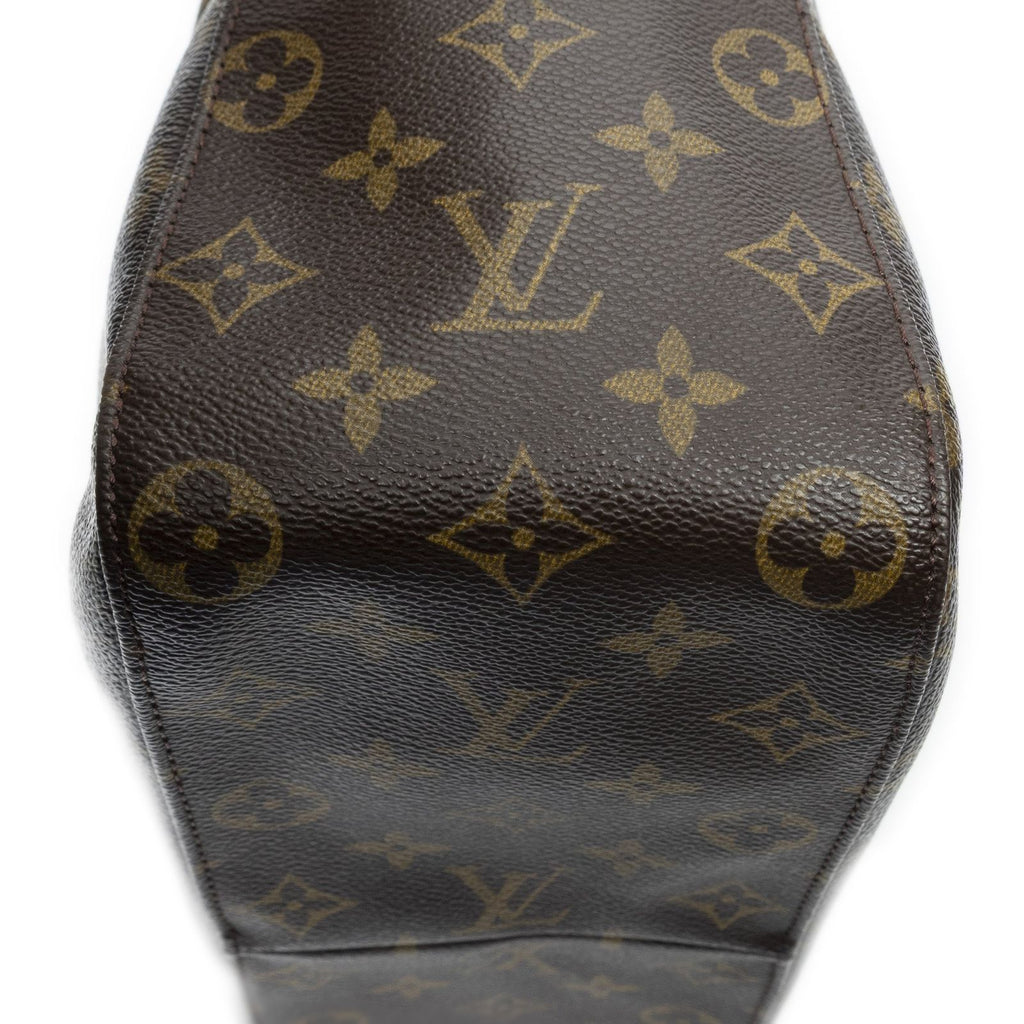 Louis Vuitton Looping Brown Monogram Canvas Shoulder — view 8