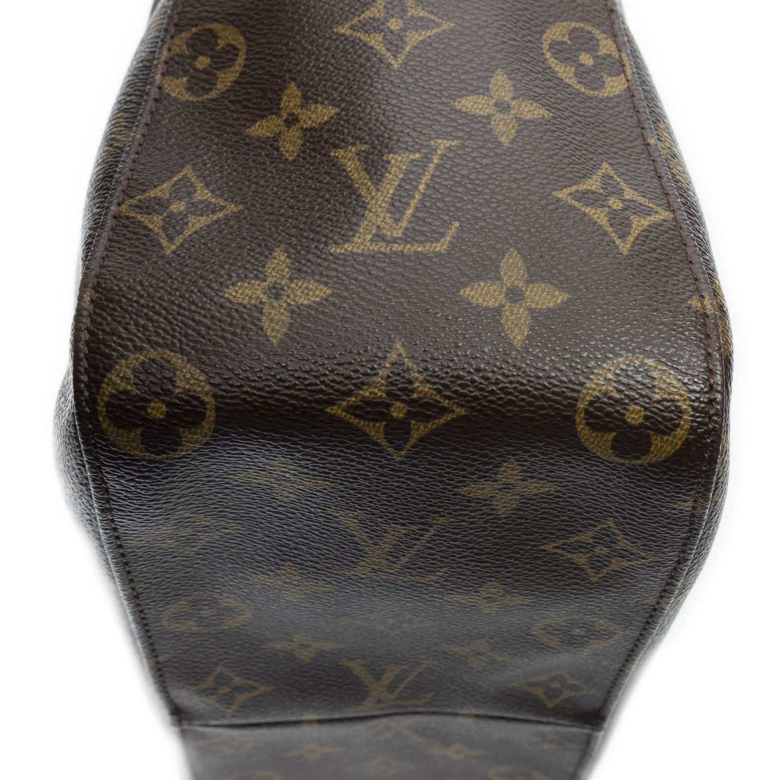 Louis Vuitton Looping Brown Monogram Canvas Shoulder — view 8