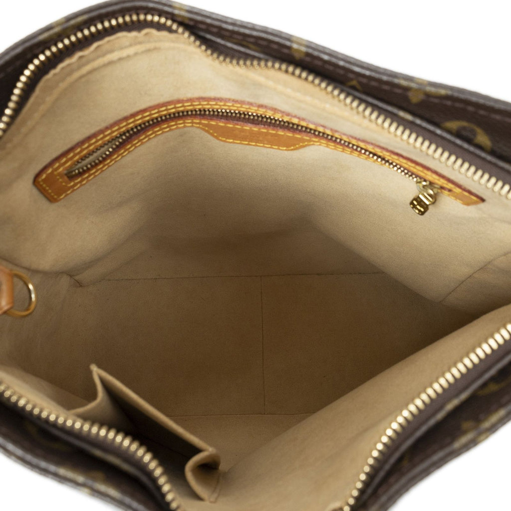 Louis Vuitton Looping Brown Monogram Canvas Shoulder — view 9