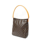 Louis Vuitton Looping Brown Monogram Canvas Shoulder — view 2