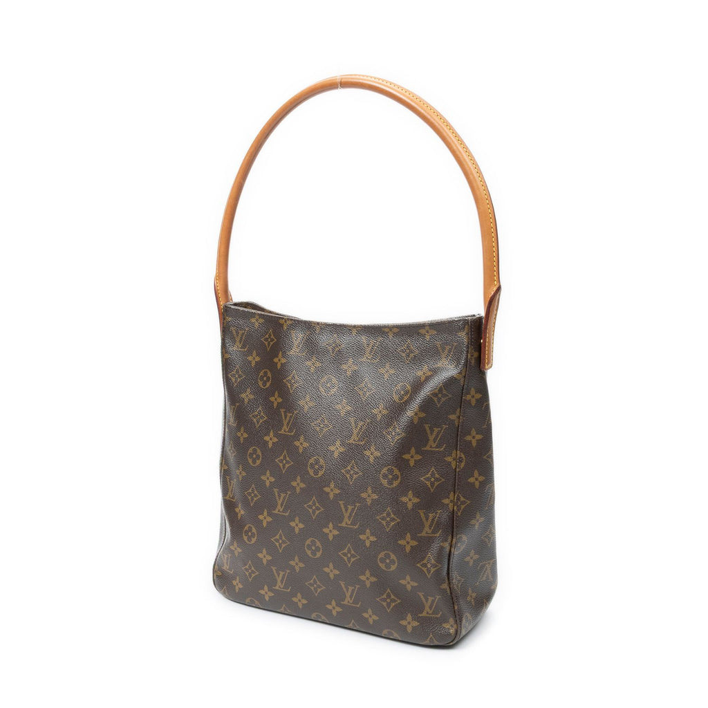 Louis Vuitton Looping Brown Monogram Canvas Shoulder — view 2