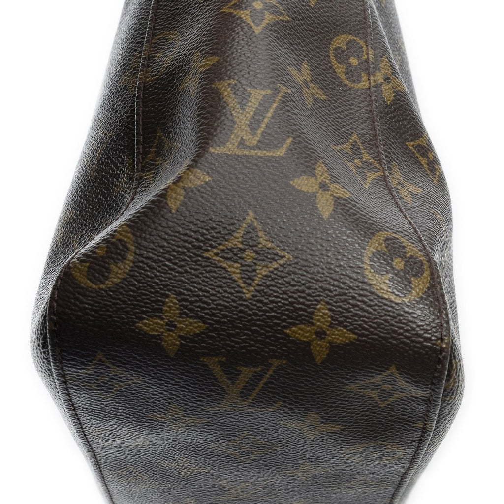 Louis Vuitton Looping Brown Monogram Canvas Shoulder — view 8