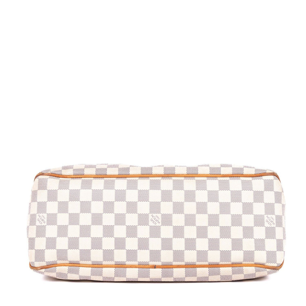 Louis Vuitton Delightful Ivory Damier Azur Handbag — view 6