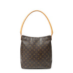 Louis Vuitton Looping Brown Monogram Canvas Shoulder — view 5