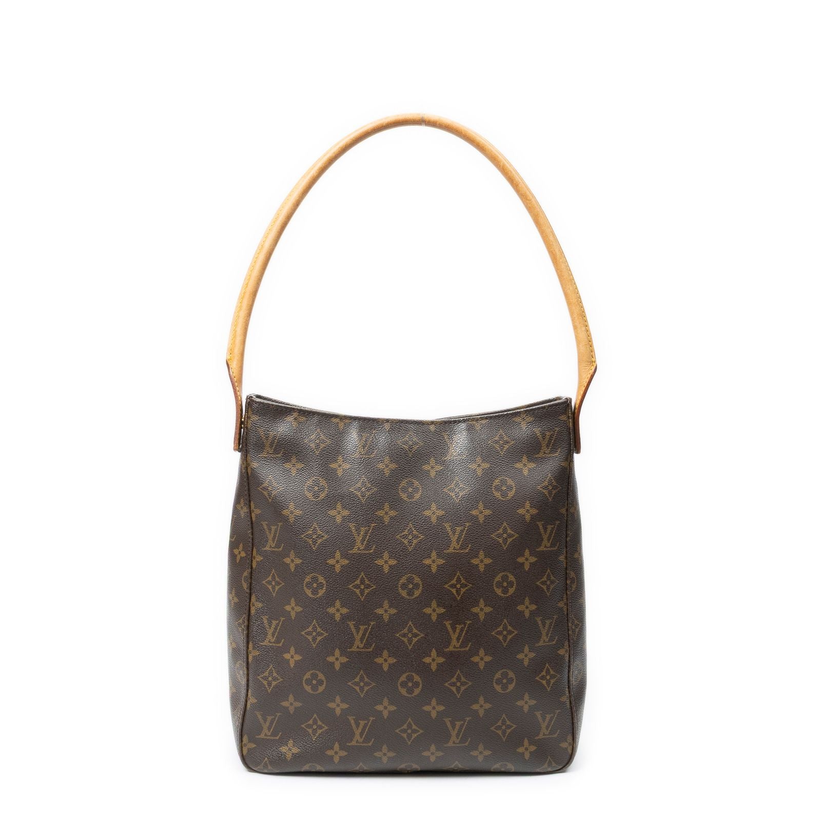Louis Vuitton Looping Brown Monogram Canvas Shoulder — view 5