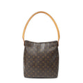 Louis Vuitton Looping Brown Monogram Canvas Shoulder