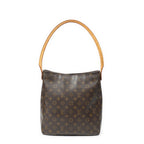 Louis Vuitton Looping Brown Monogram Canvas Shoulder