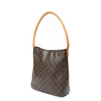 Louis Vuitton Looping Brown Monogram Canvas Shoulder — view 2