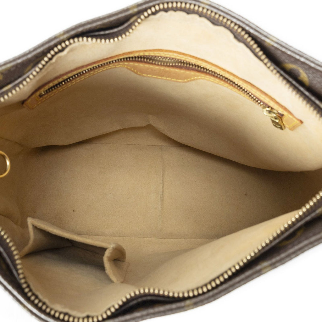 Louis Vuitton Looping Brown Monogram Canvas Shoulder — view 9