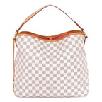 Louis Vuitton Delightful Ivory Damier Azur Handbag