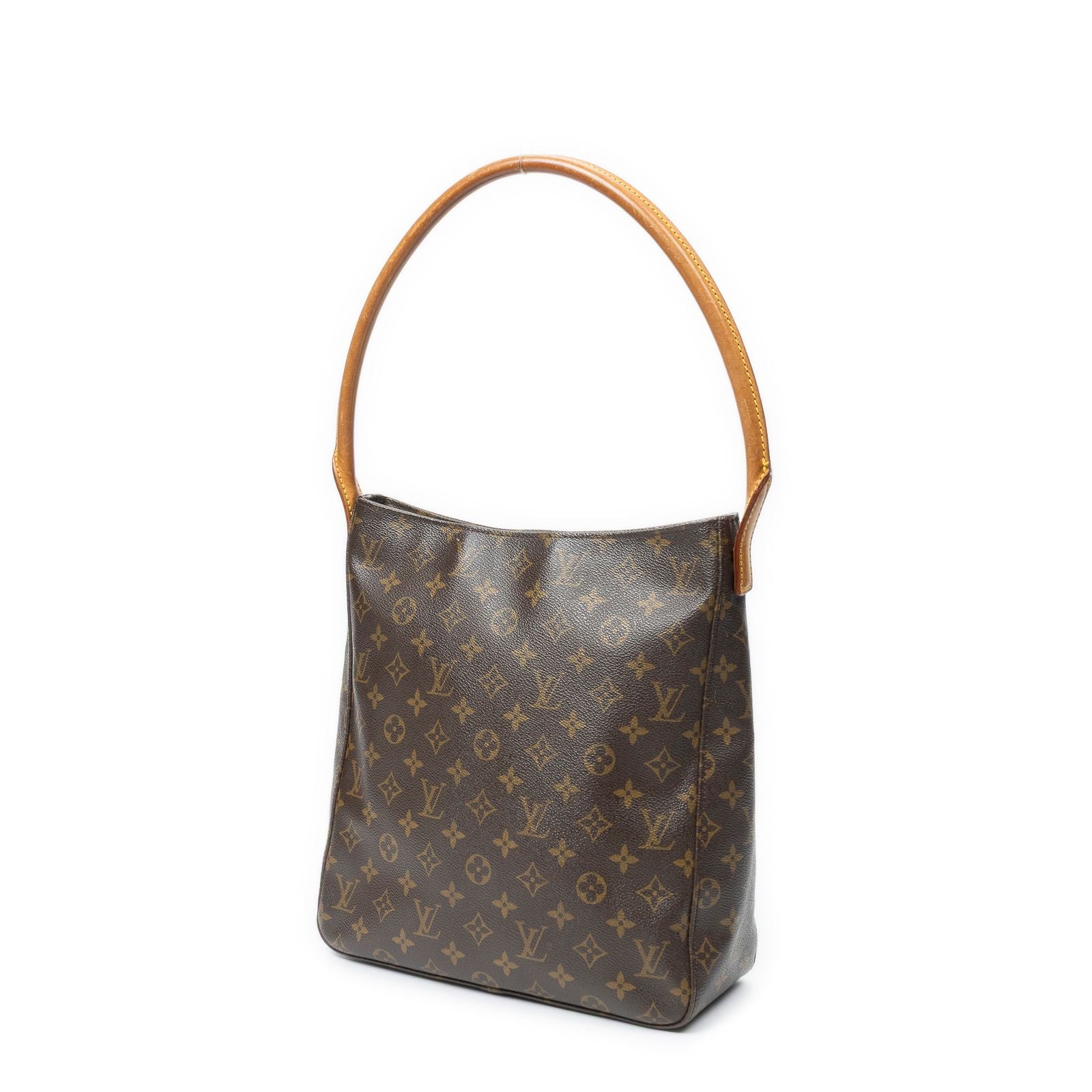 Louis Vuitton Looping Brown Monogram Canvas Shoulder — view 2