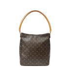 Louis Vuitton Looping Brown Monogram Canvas Shoulder — view 5