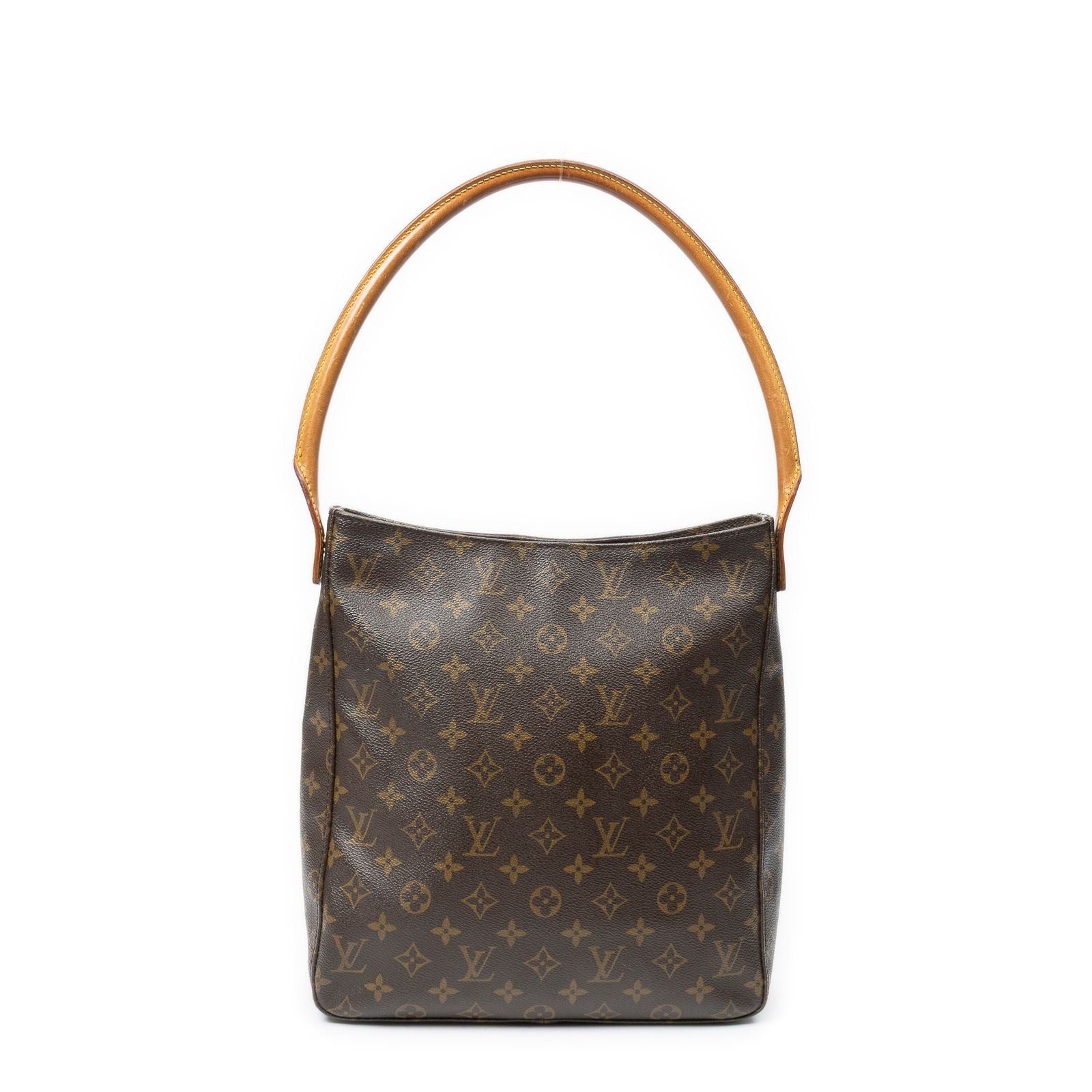 Louis Vuitton Looping Brown Monogram Canvas Shoulder — view 5