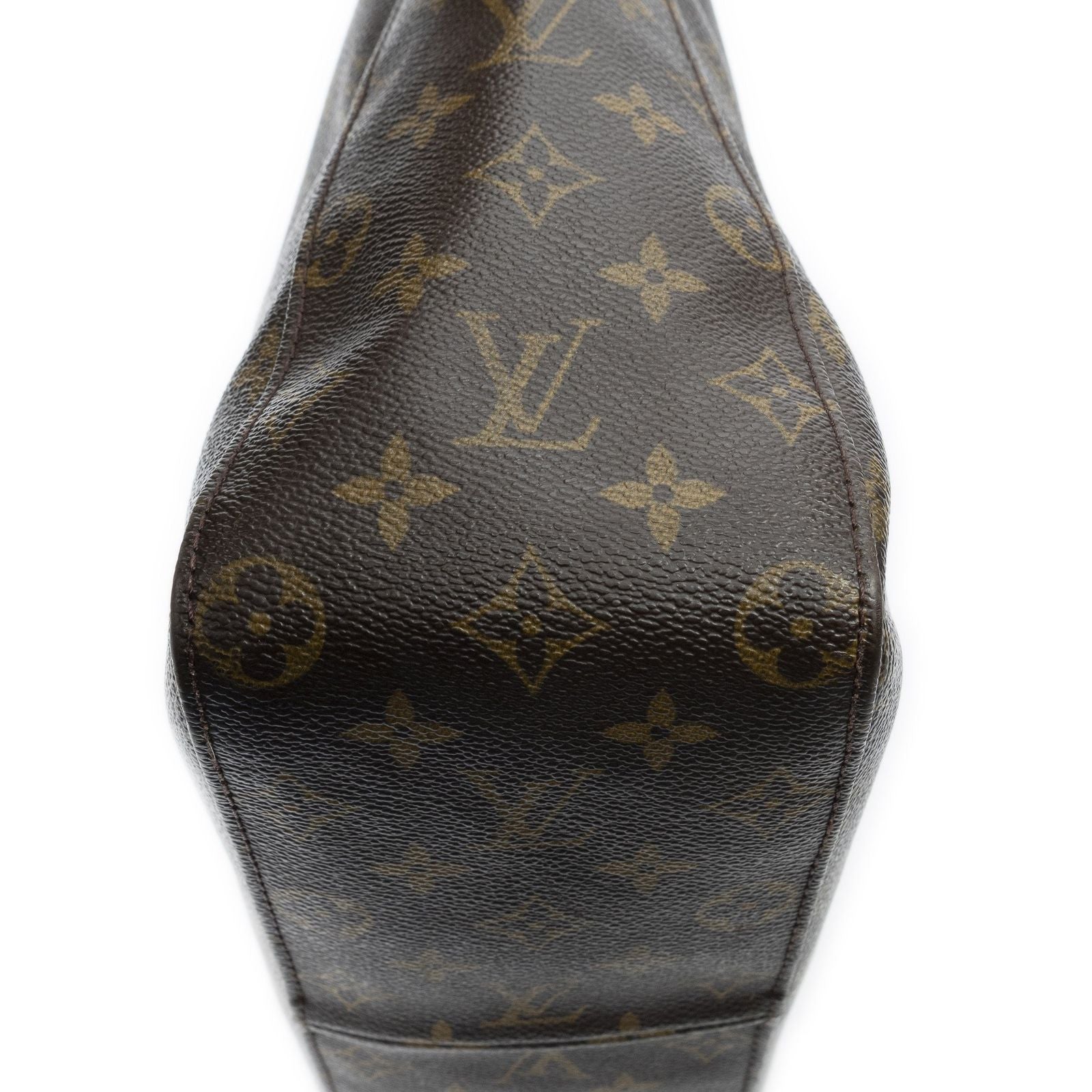 Louis Vuitton Looping Brown Monogram Canvas Shoulder — view 7