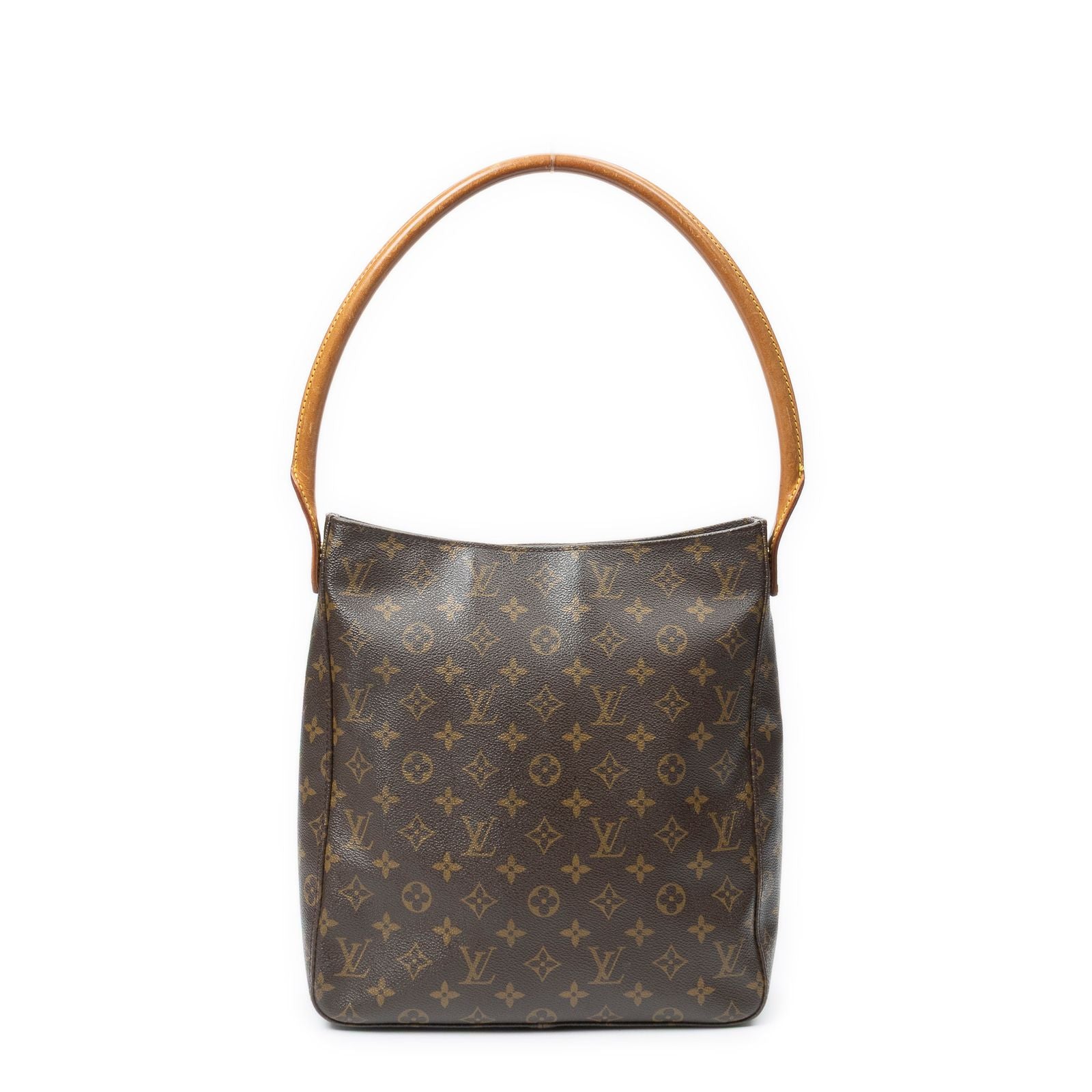 Louis Vuitton Looping Brown Monogram Canvas Shoulder