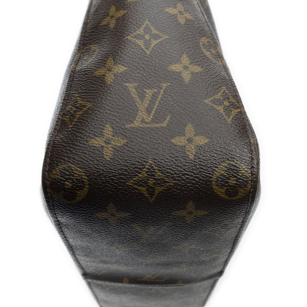 Louis Vuitton Looping Brown Monogram Canvas Shoulder — view 8