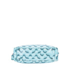 Prada Bowlet Turquoise Print Saffiano Leather Handbag — view 6