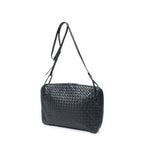 Bottega Veneta Nodini Crossbody Black Intrecciato Leather — view 2