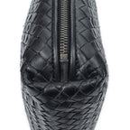 Bottega Veneta Nodini Crossbody Black Intrecciato Leather — view 8