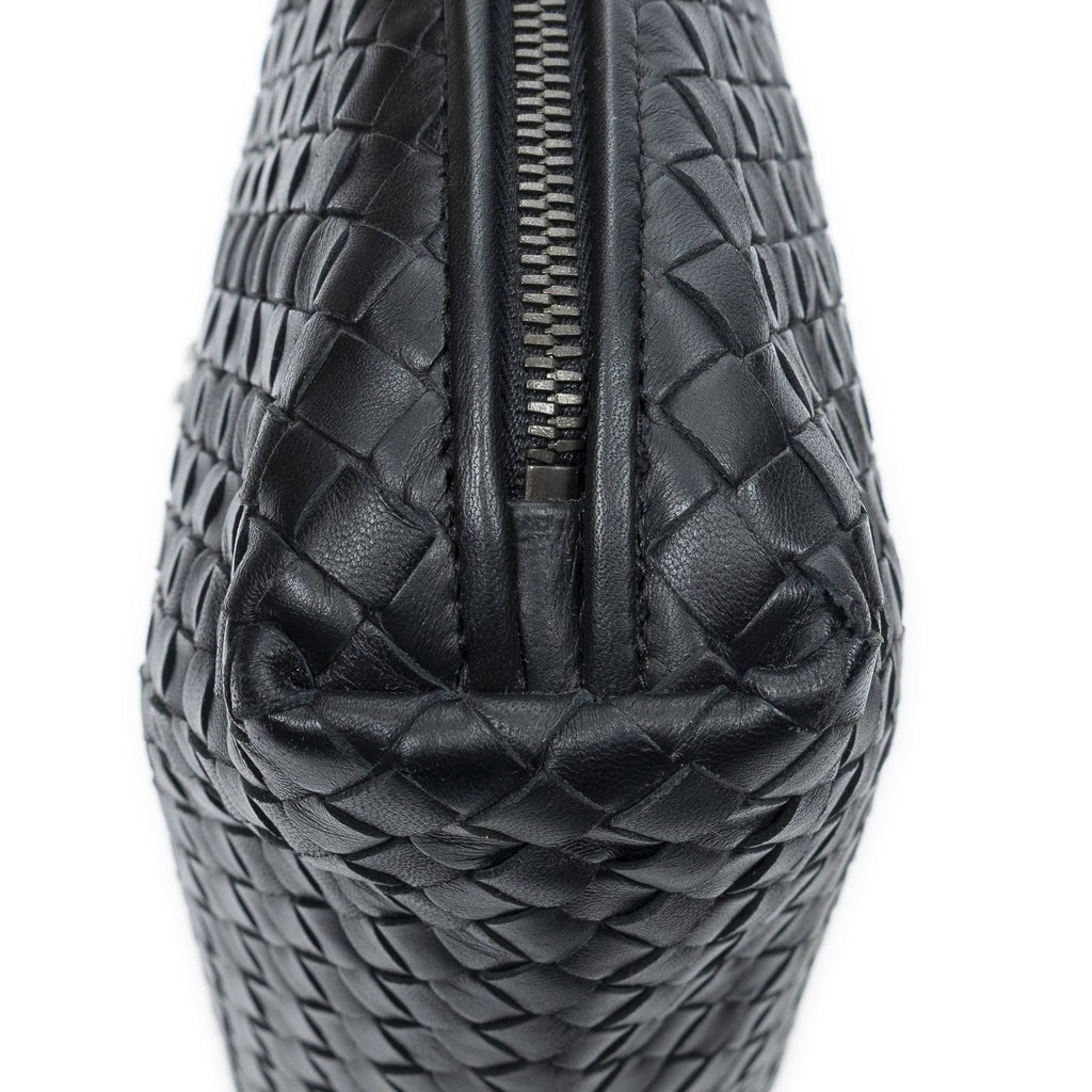 Bottega Veneta Nodini Crossbody Black Intrecciato Leather — view 7