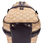 Gucci Ltd Ed Anniversary Boston Beige Dark Brown Monogram Canvas Shoulder — view 8