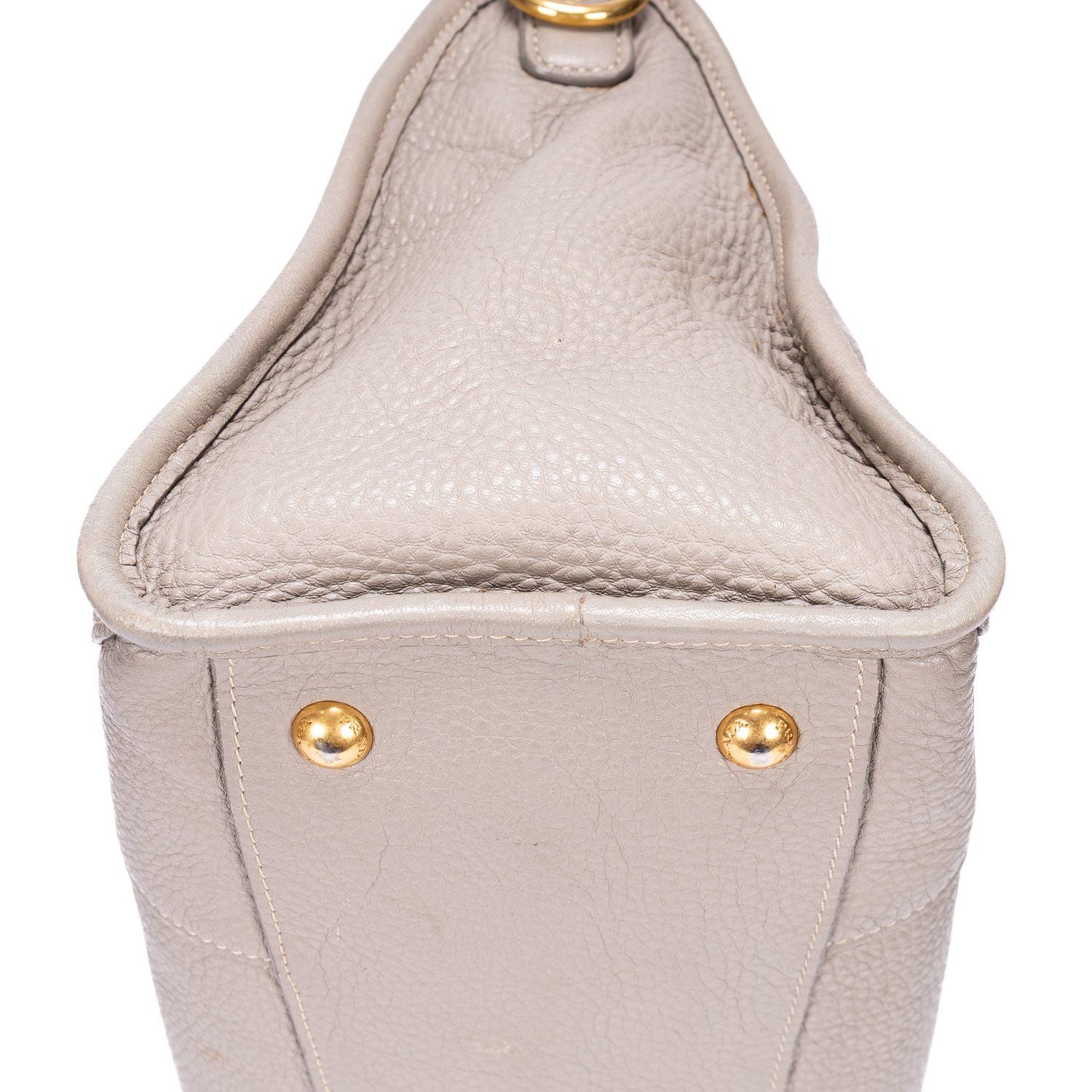Prada Motor Tote Gray Vitello Phenixa — view 7