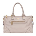 Prada Motor Tote Gray Vitello Phenixa