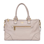Prada Motor Tote Gray Vitello Phenixa