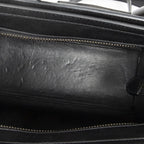 Celine Nano Tricolor Luggage White Black Beige Calfskin Leather — view 9