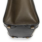Celine Micro Luggage Black White Calfskin Leather — view 8