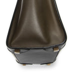 Celine Micro Luggage Black White Calfskin Leather — view 7