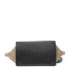 Celine Small Medium Swing Blue Black Top Spike Calfskin Leather — view 6