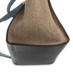 Celine Small Medium Swing Blue Black Top Spike Calfskin Leather — view 7