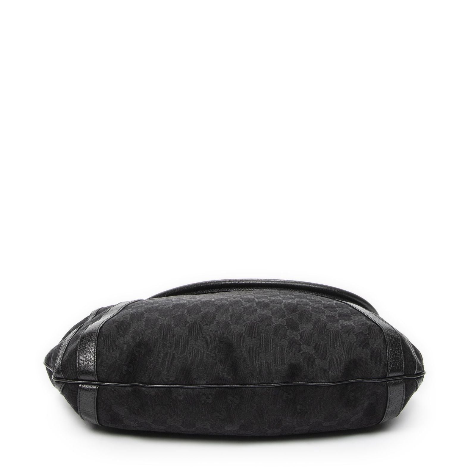 Gucci Convertible Tote Black GG Canvas — view 6