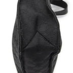 Gucci Eclipse Crossbody Shoulder Bag Black GG Canvas — view 7