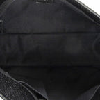 Gucci Eclipse Crossbody Shoulder Bag Black GG Canvas — view 9