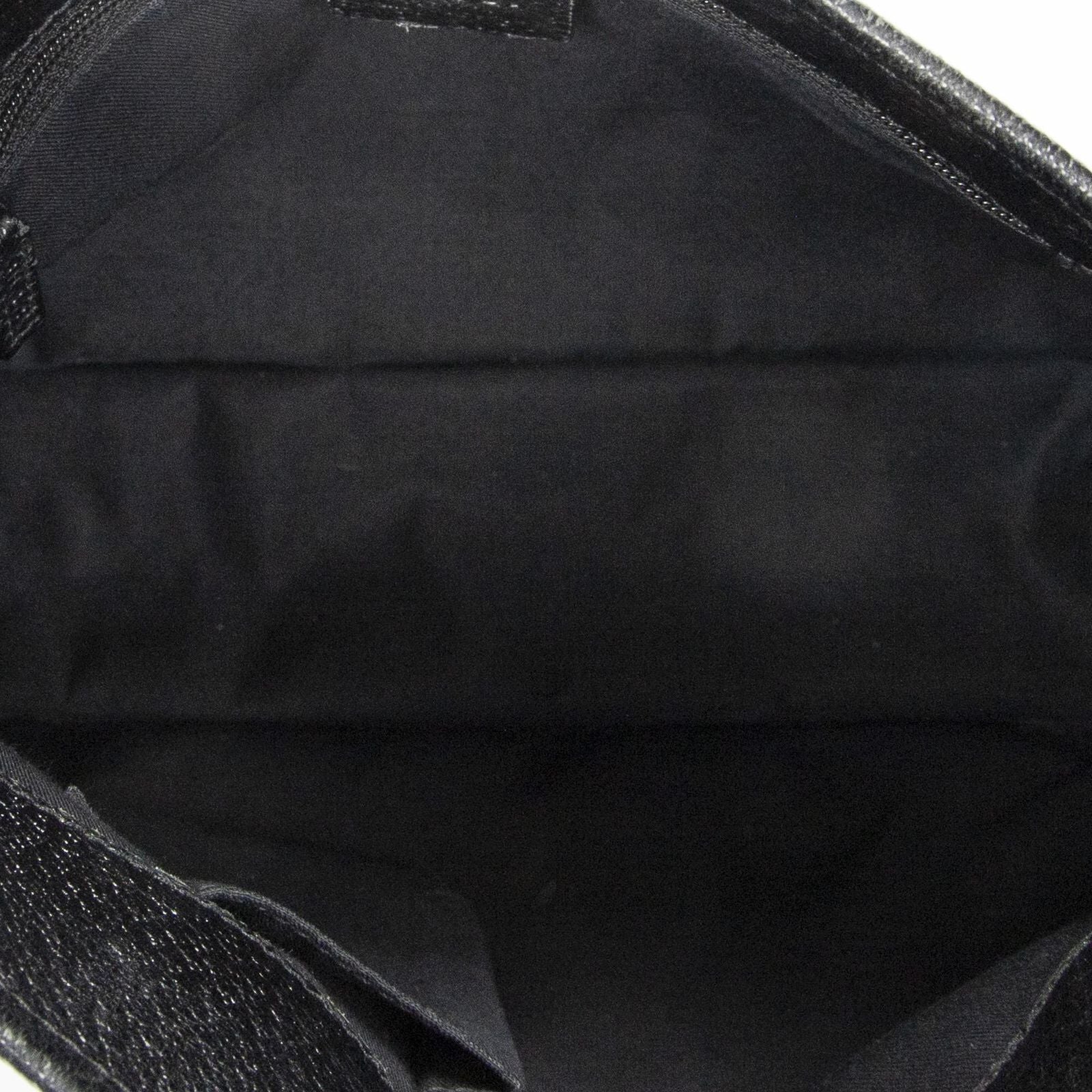 Gucci Eclipse Crossbody Shoulder Bag Black GG Canvas — view 9