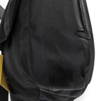 Fendi Large Convertible Baguette Belt Bag Black Pecan Striped Canvas — view 8