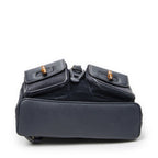 Gucci Rajibanbu Backpack Navy Suede Leather — view 6
