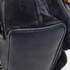 Gucci Rajibanbu Backpack Navy Suede Leather — view 7