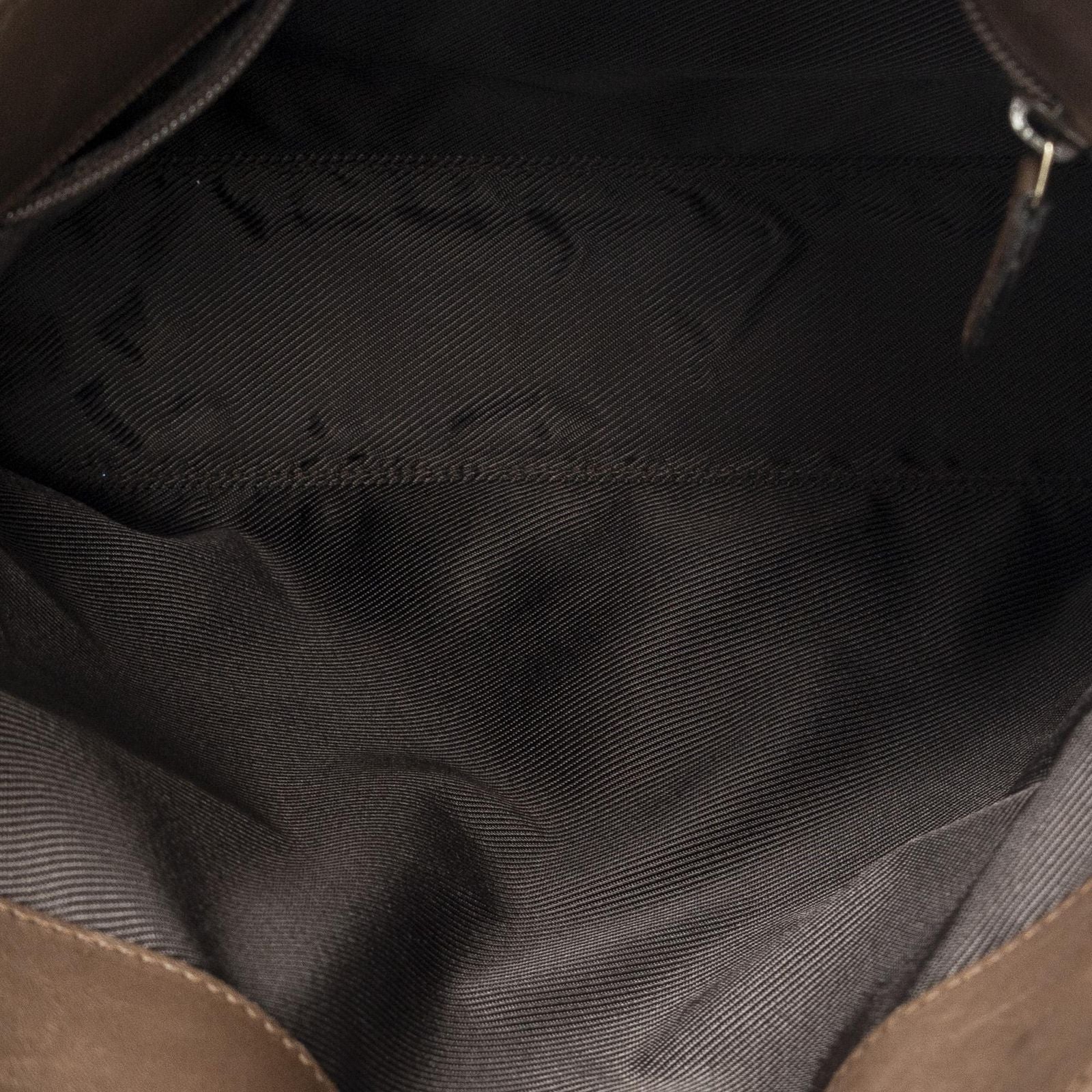 Gucci Vintage GG Shoulder Bag Beige Brown Canvas — view 9
