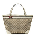 Gucci Mayfair Tote Beige GG Canvas